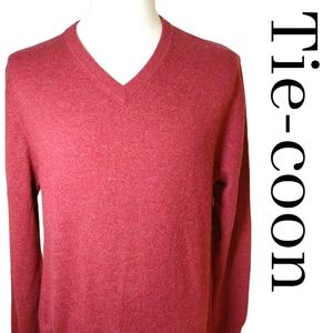 BLOOMINGDALES MEN'S STORE PURE CASHMERE SWEATER L